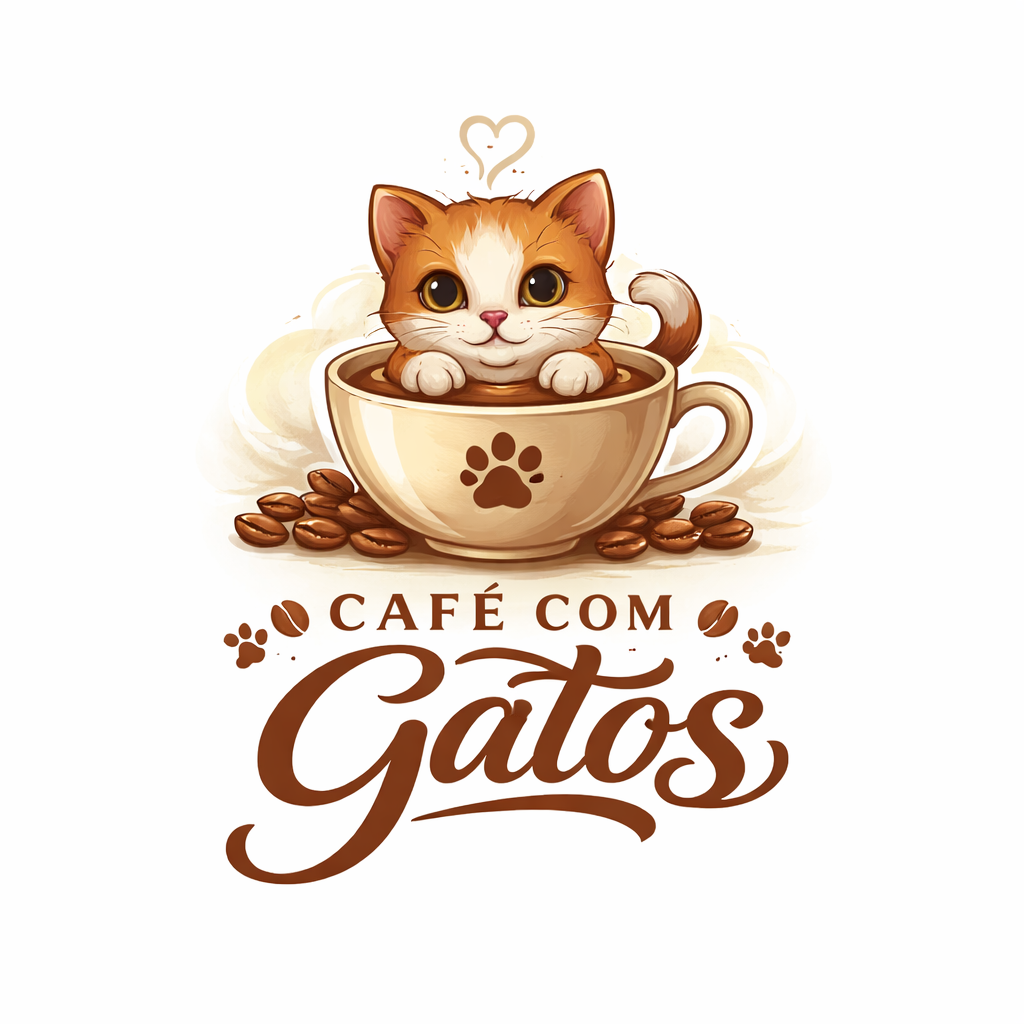 Logo do Café com Gatos